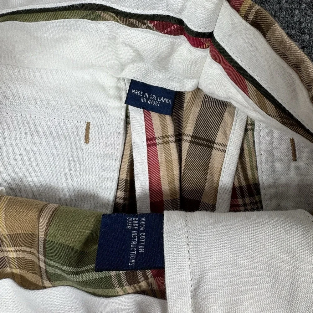POLO Golf Ralph Lauren Men's 32x10 Shorts Madras Plaid Links Fit Flat Front Prep